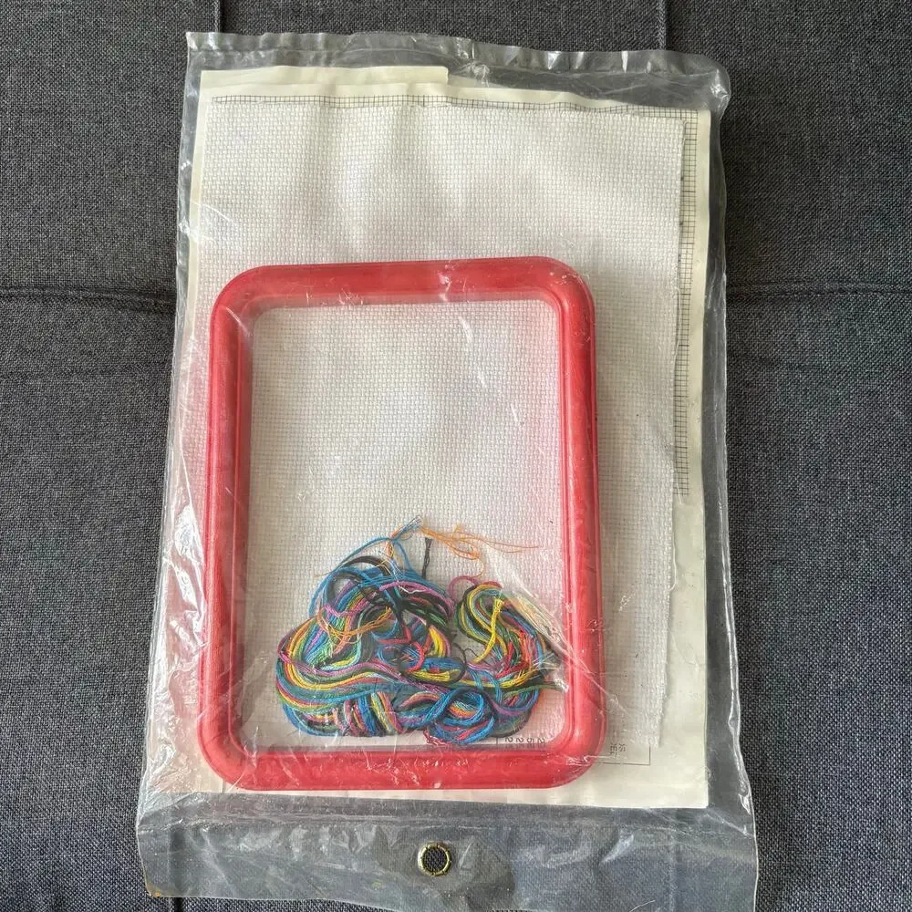 World's Wildest Skier Vintage Counted Cross Stitch Kit by Dino-Sports - 1988